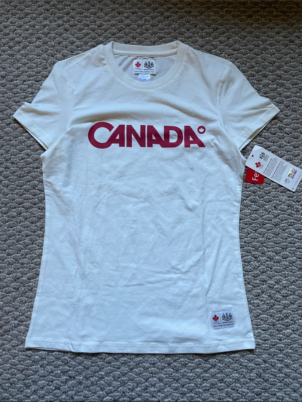 New Hudson’s Bay x Olympics Canada 2010 t shirt HBC